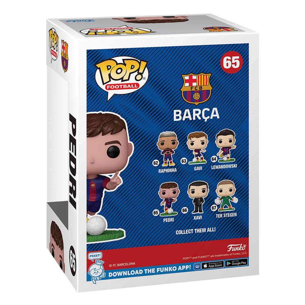 EFL POP! Football Vinyl Figur Barcelona - Pedri 9 cm