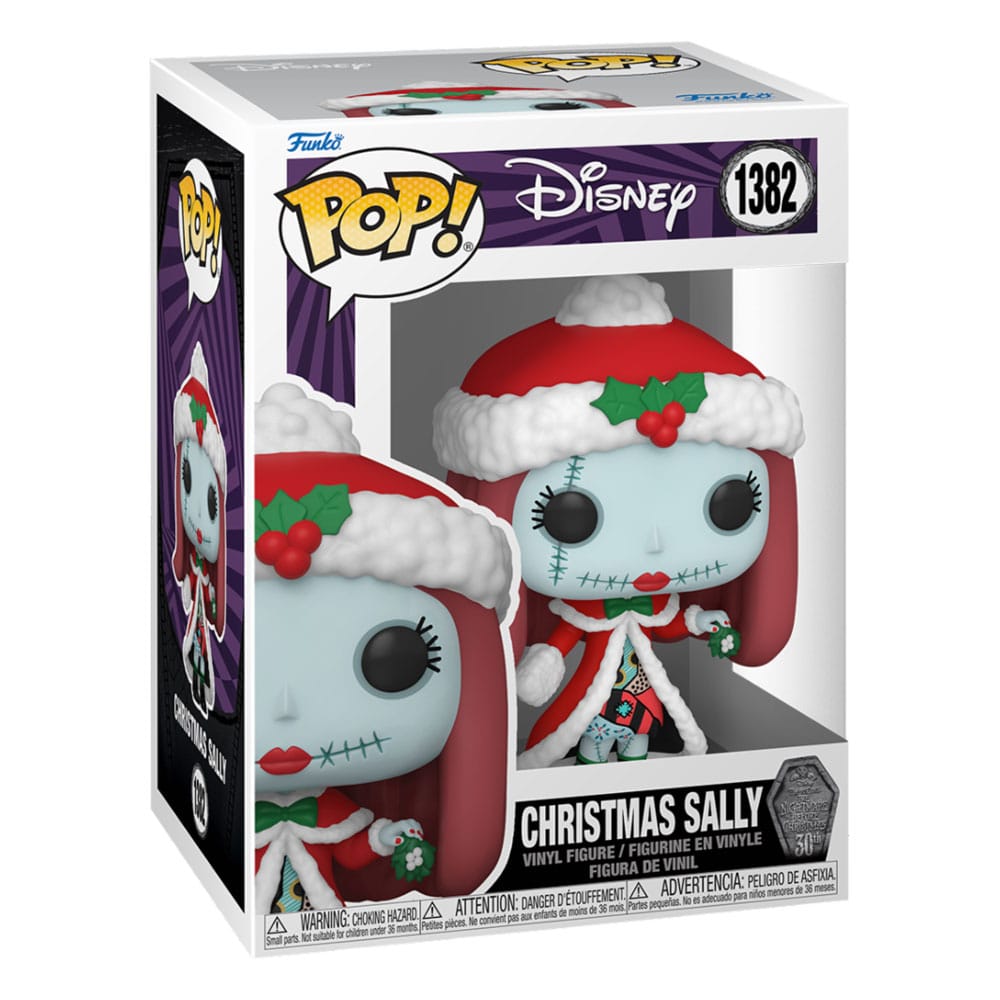 Nightmare before Christmas 30th POP! Disney Vinyl Figur Christmas Sally 9 cm