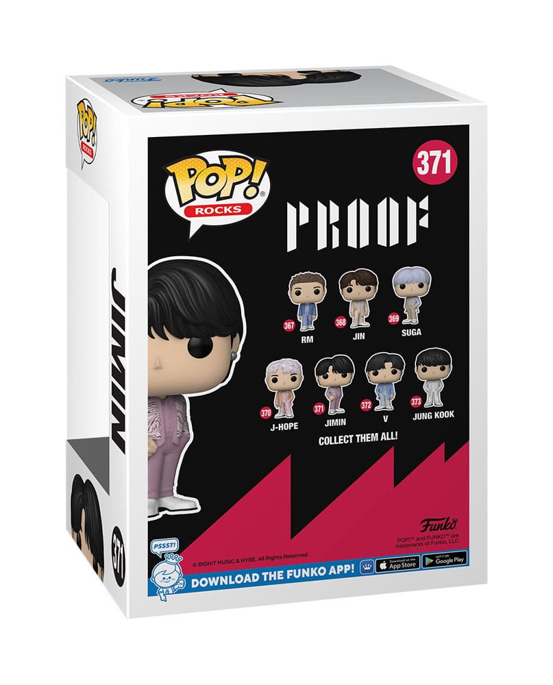 BTS POP! Rocks Vinyl Figur Jimin 9 cm