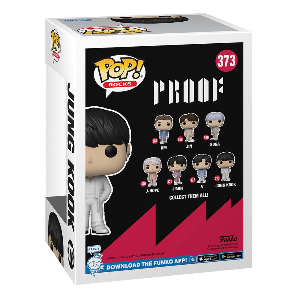 BTS POP! Rocks Vinyl Figur Jung Kook 9 cm
