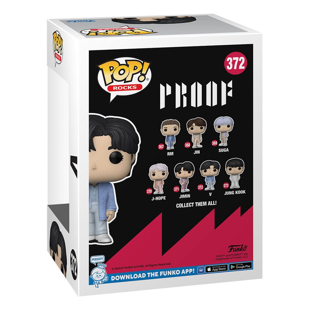BTS POP! Rocks Vinyl Figur V 9 cm