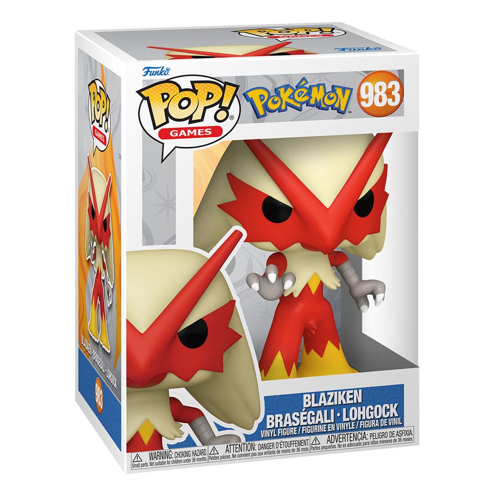 Pokémon POP! Games Vinyl Figur Blaziken(EMEA) 9 cm