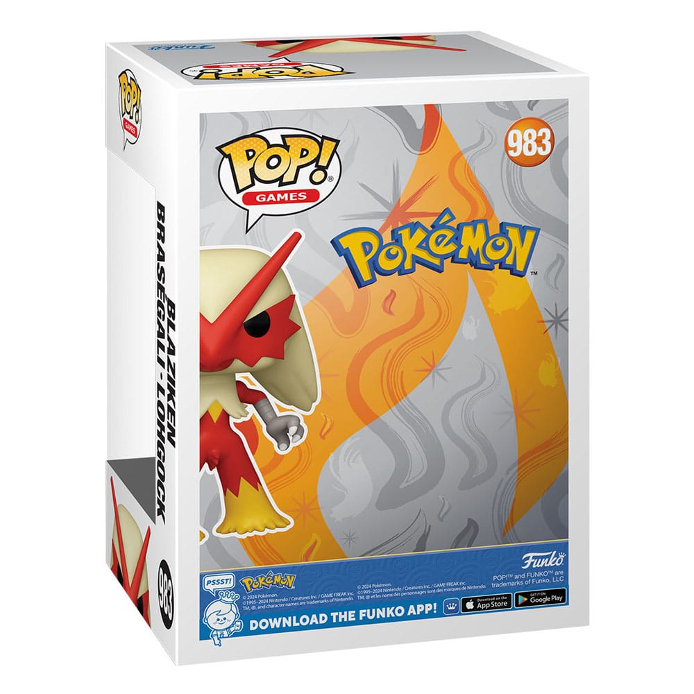 Pokémon POP! Games Vinyl Figur Blaziken(EMEA) 9 cm