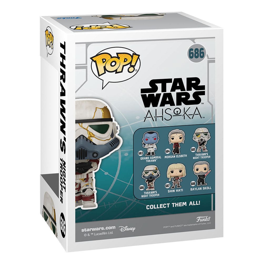 Star Wars: Ahsoka POP! Vinyl Figur S2 - Thrawn's Night Trooper 9 cm