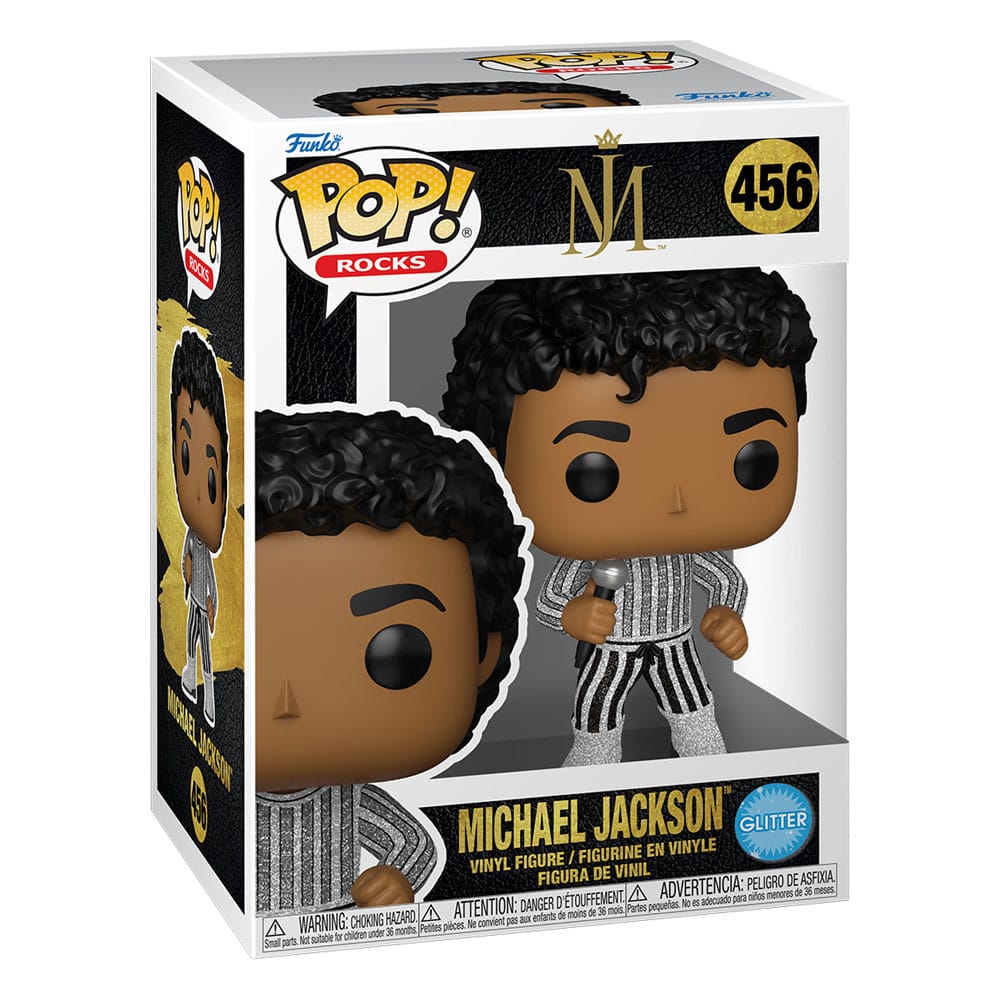 Michael Jackson POP! Rocks Vinyl Figur Rock With You(GL) 9 cm