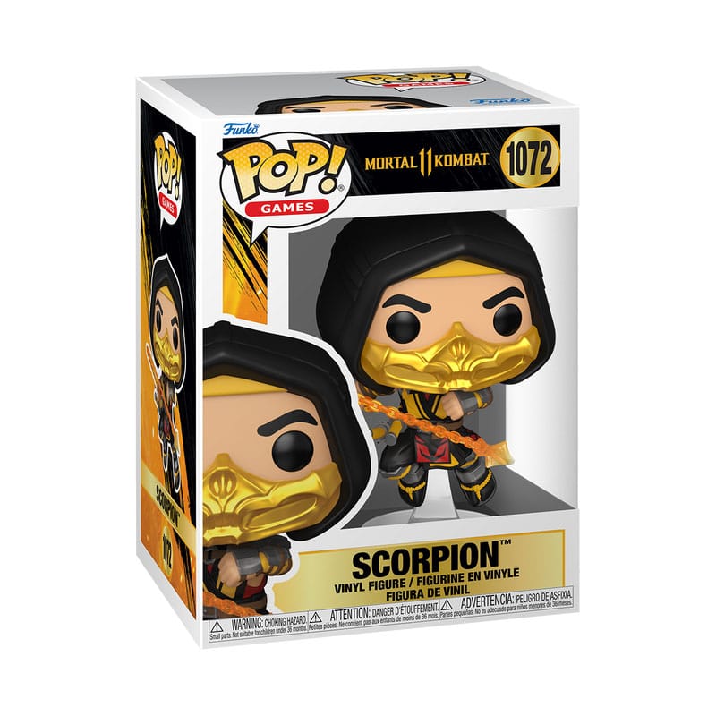 Mortal Kombat POP! Games Vinyl Figur Scorpion 9 cm
