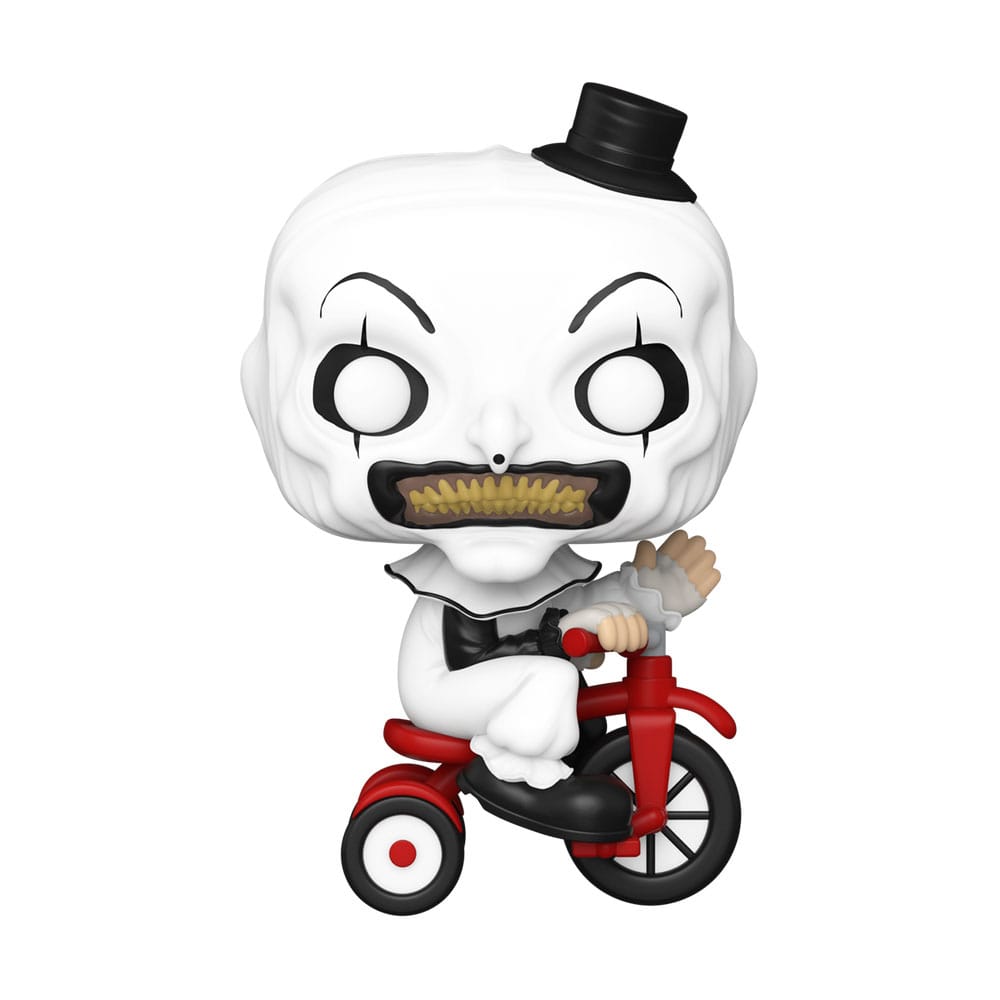 Terrifier POP! Movies Vinyl Figur Art the Clown with Bike 9 cm