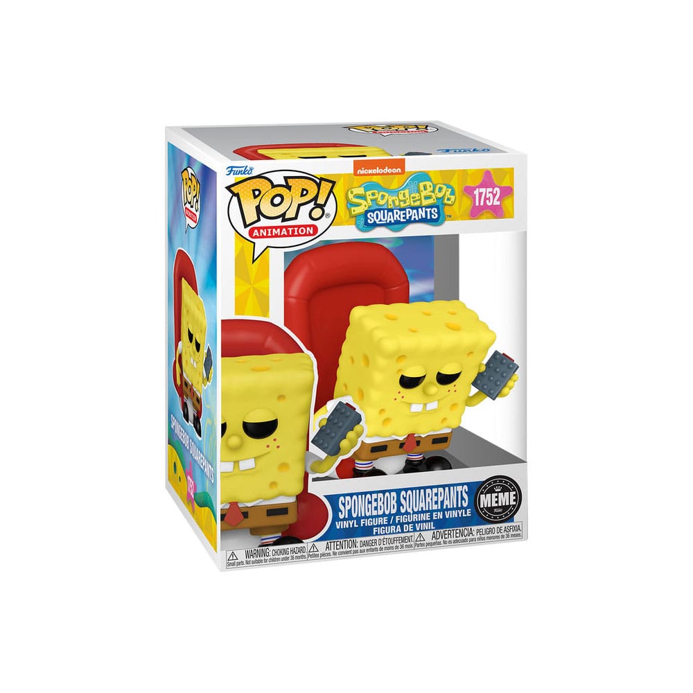 Meme POP! Premium Vinyl Figur SpongeBob 9 cm