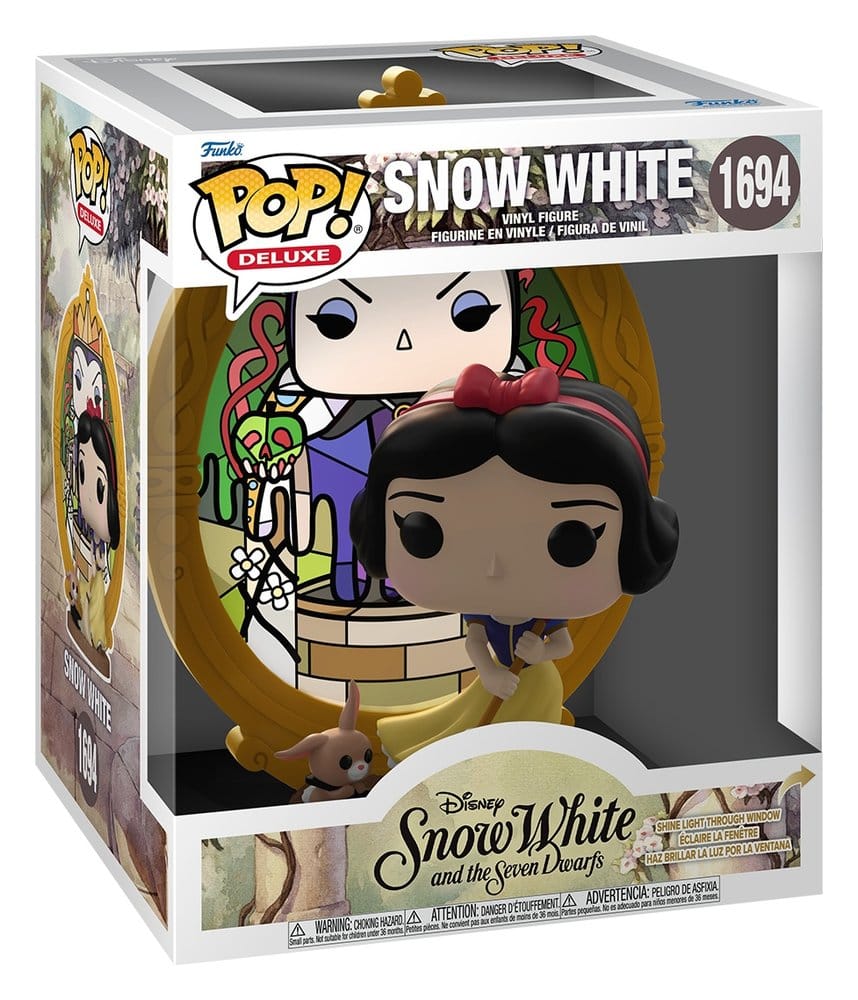 Schneewittchen POP! Deluxe Vinyl Figur Snow White(Glass) 9 cm