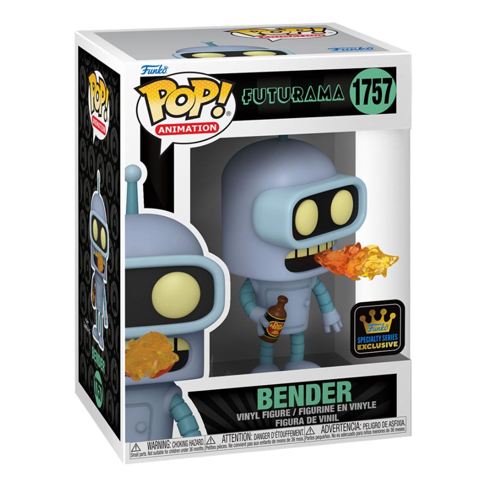 Futurama POP! TV Vinyl Figuren Bender w/CH(GW) 9 cm Sortiment (6)