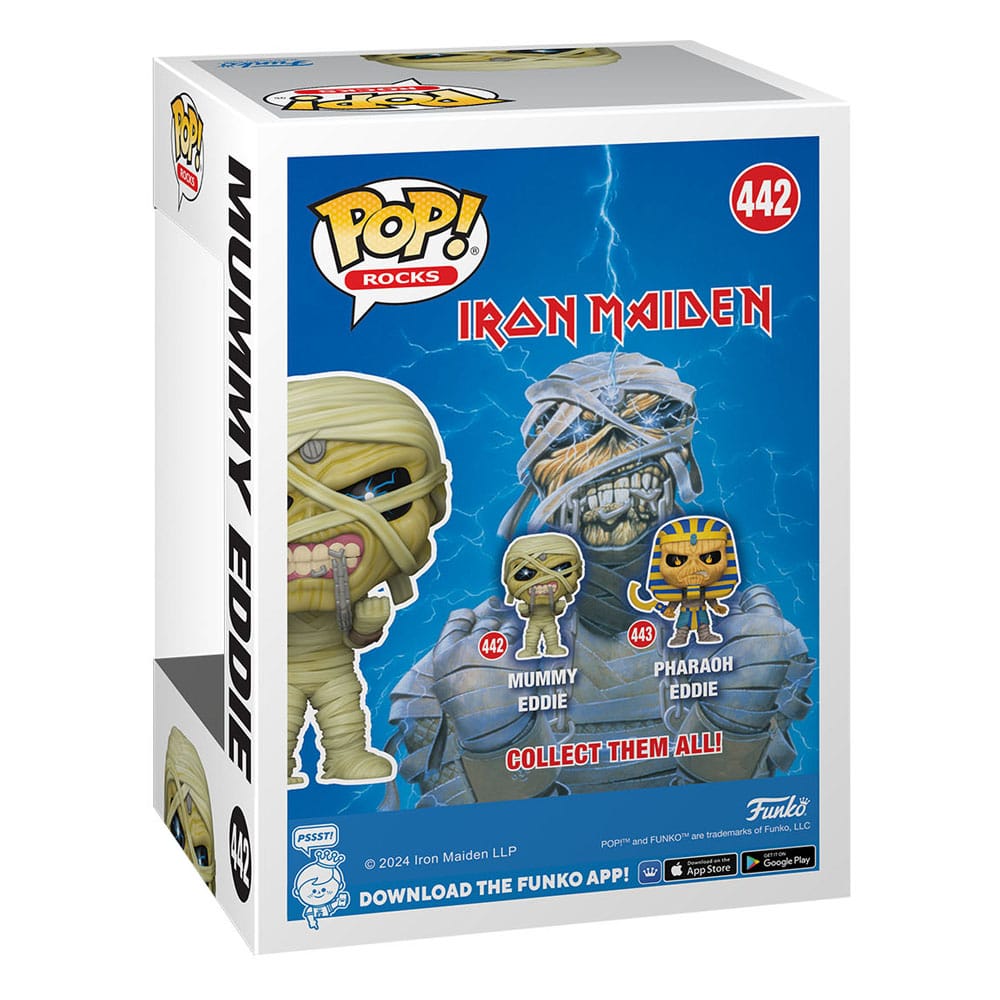 Iron Maiden POP! Rocks Vinyl Figur Eddie Mummy 9 cm