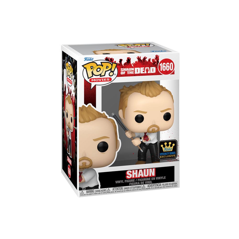 Shaun of the Dead POP! Animation Vinyl Figur Shaun w/CH(BD) 9 cm Sortiment (6)