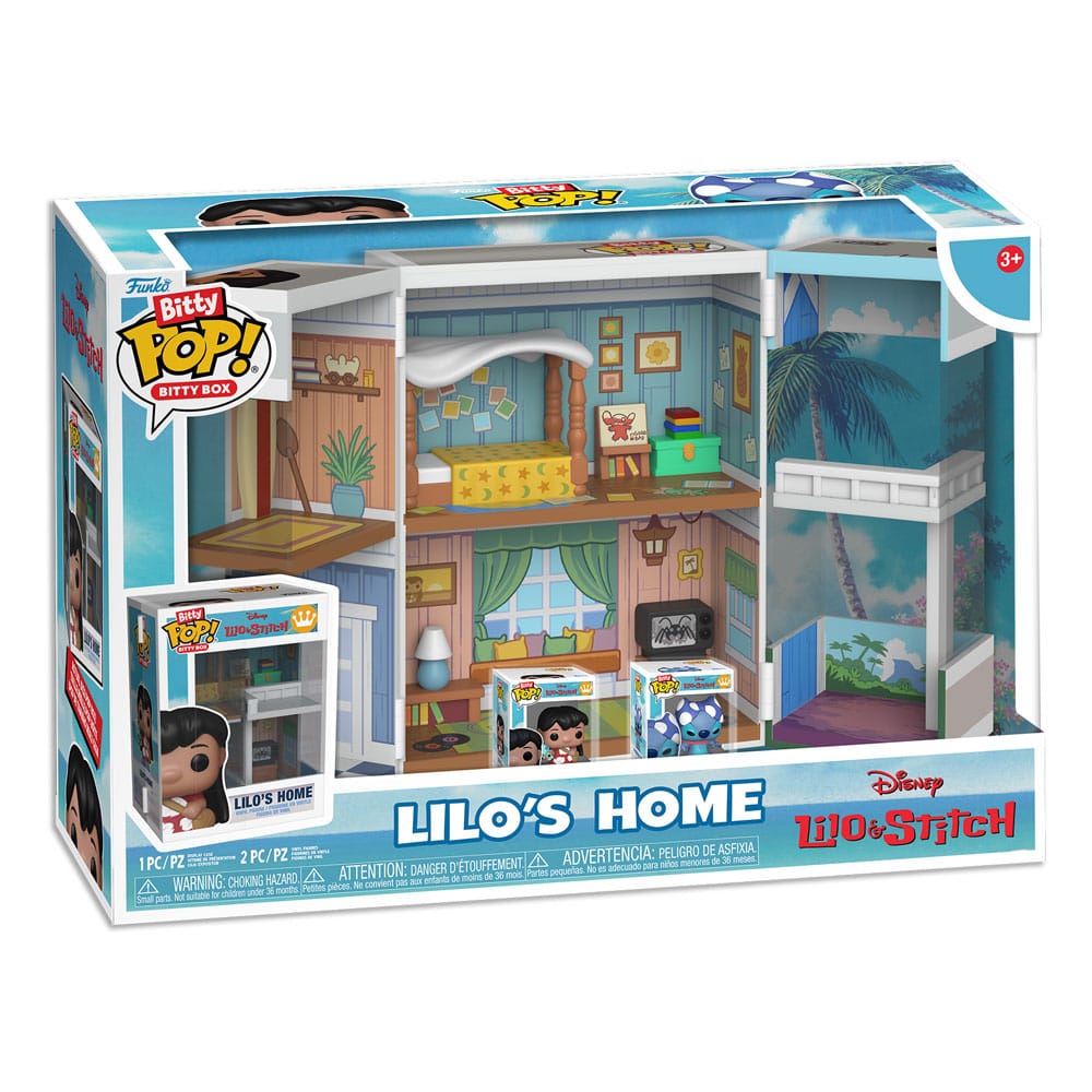 Lilo & Stitch Bitty POP! Boxes Vinyl Figur Lilo's Home