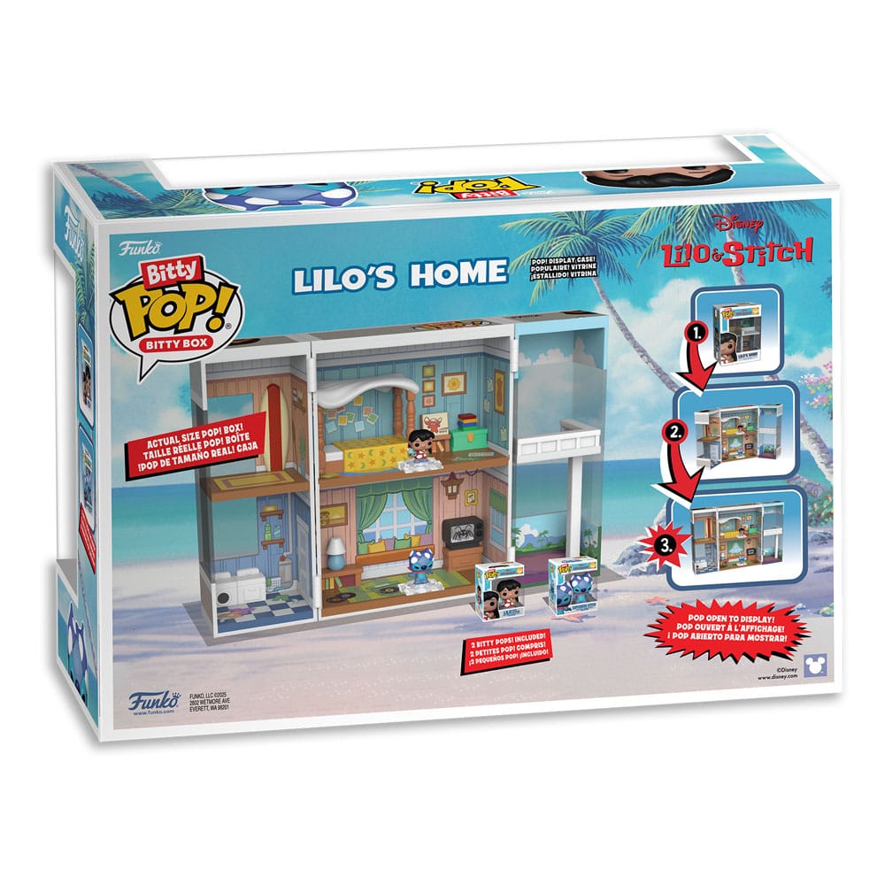 Lilo & Stitch Bitty POP! Boxes Vinyl Figur Lilo's Home