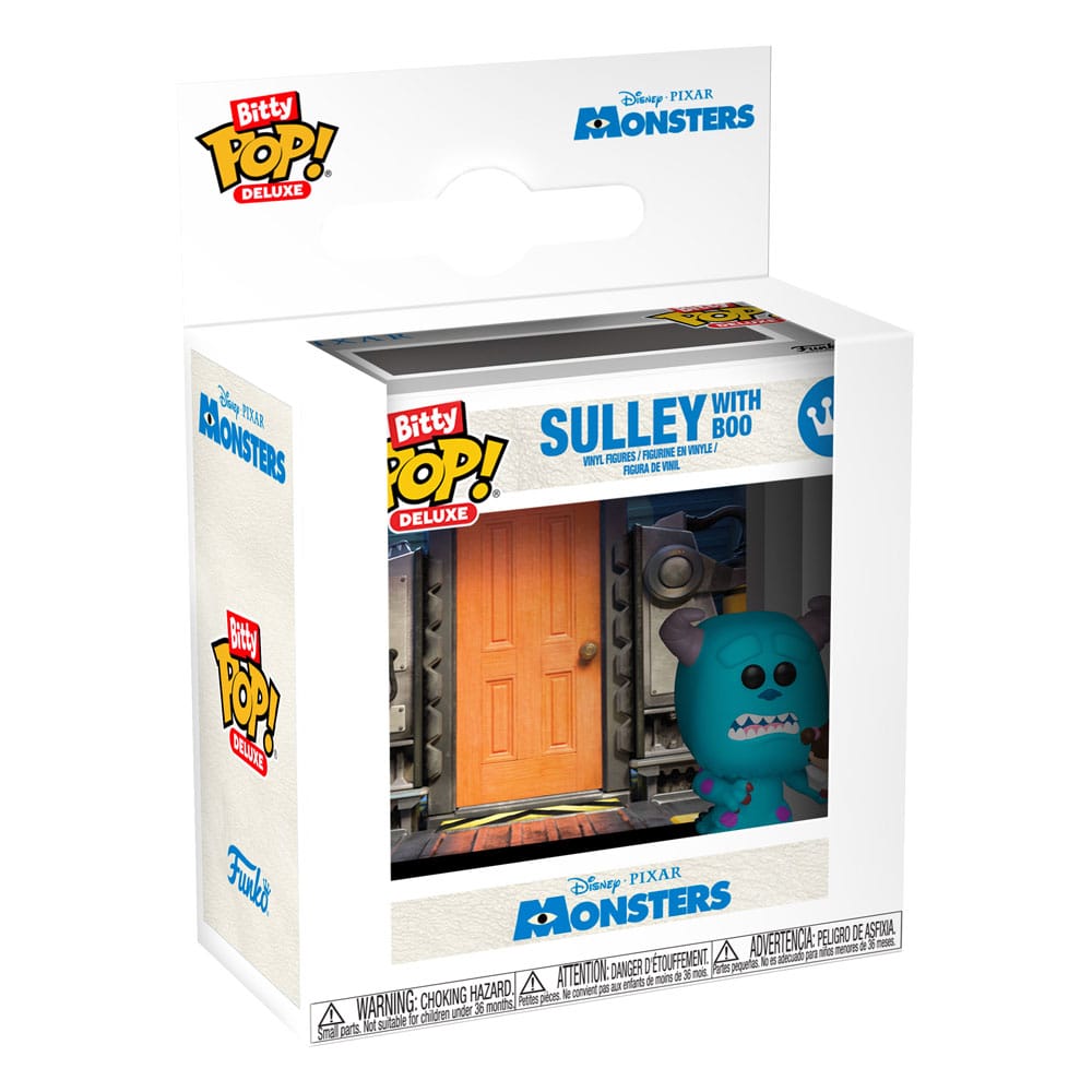 Monster AG POP! Deluxe Vinyl Figuren Sulley with Bo Display (12) 2,5 cm