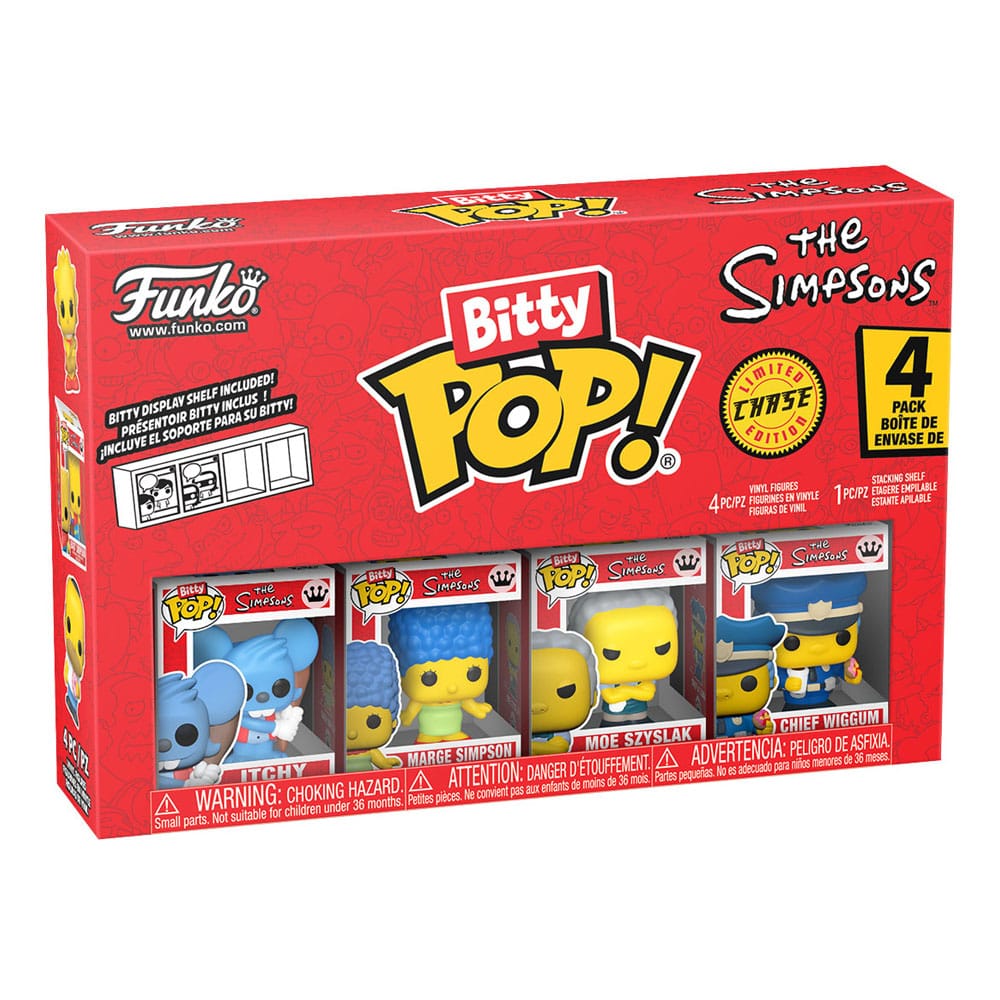 Die Simpsons Bitty POP! Vinyl Figuren 4er-Pack Series 2 2 cm
