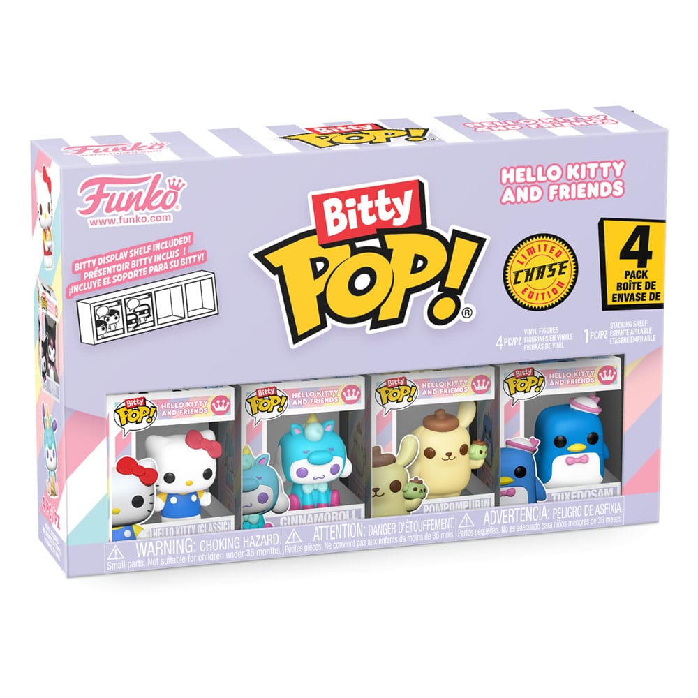 Hello Kitty and Friends Bitty POP! Vinyl Figuren 4er-Pack Series 1 2 cm