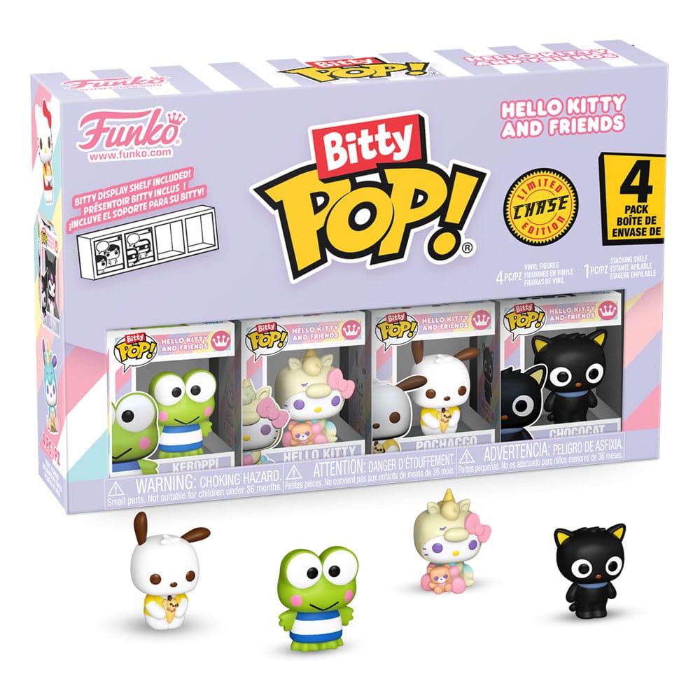 Hello Kitty and Friends Bitty POP! Vinyl Figuren 4er-Pack Series 2 2 cm