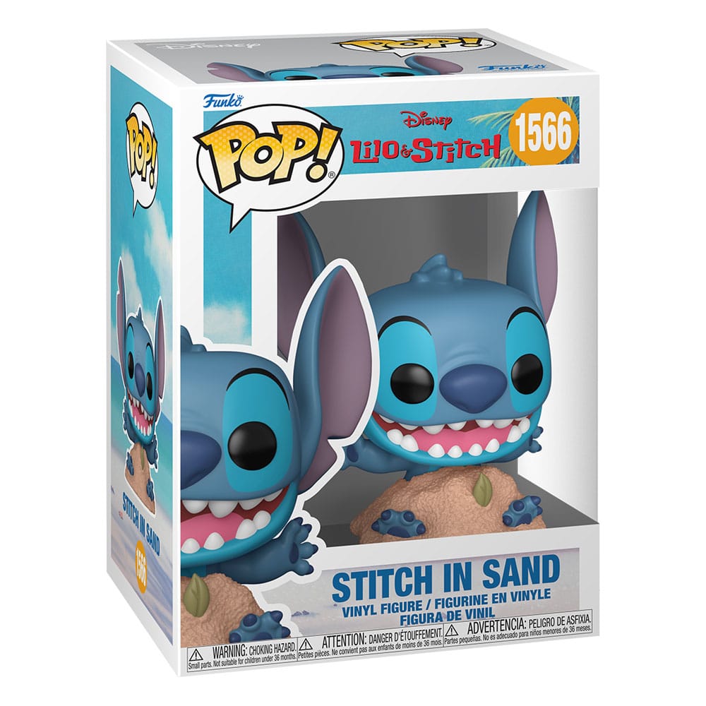 Lilo & Stitch POP! Vinyl Figur Stitch in Sand 9 cm