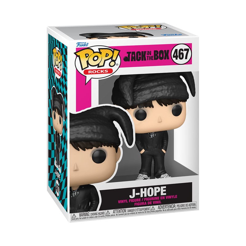 BTS Solo POP! Rocks Vinyl Figur J-Hope (More) 9 cm