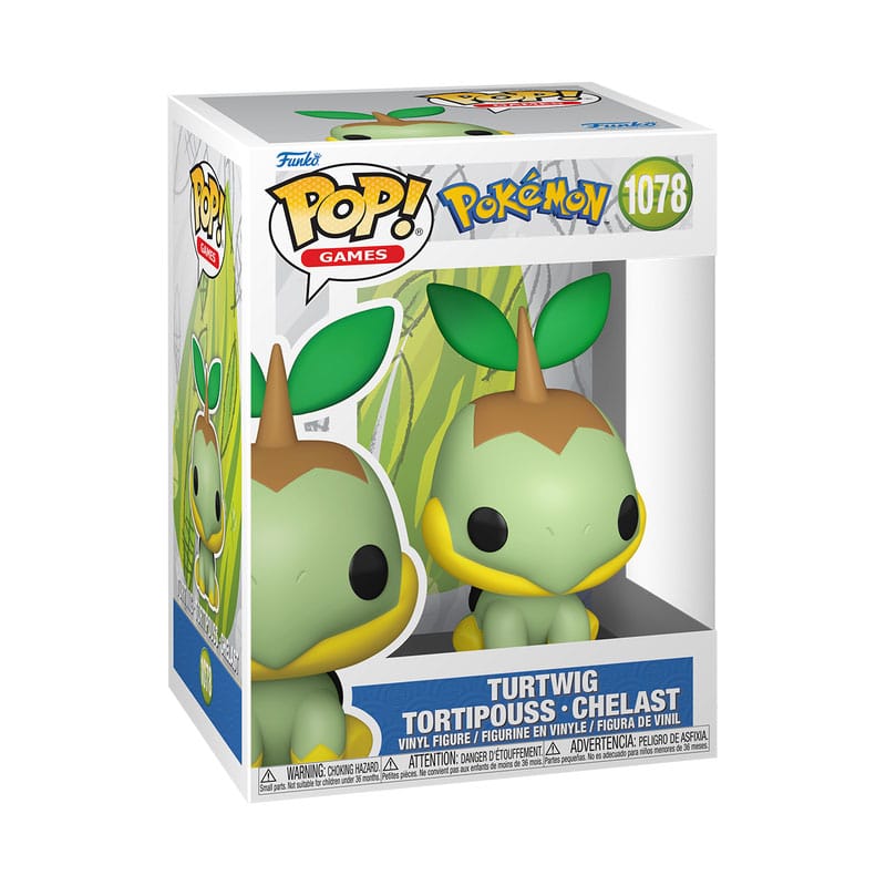Pokemon POP! Games Vinyl Figur Turtwig 9 cm