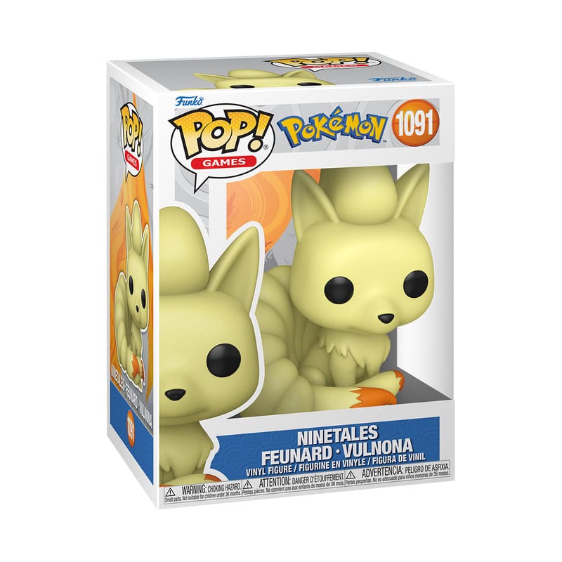 Pokémon POP! Games Vinyl Figur Ninetales 9 cm