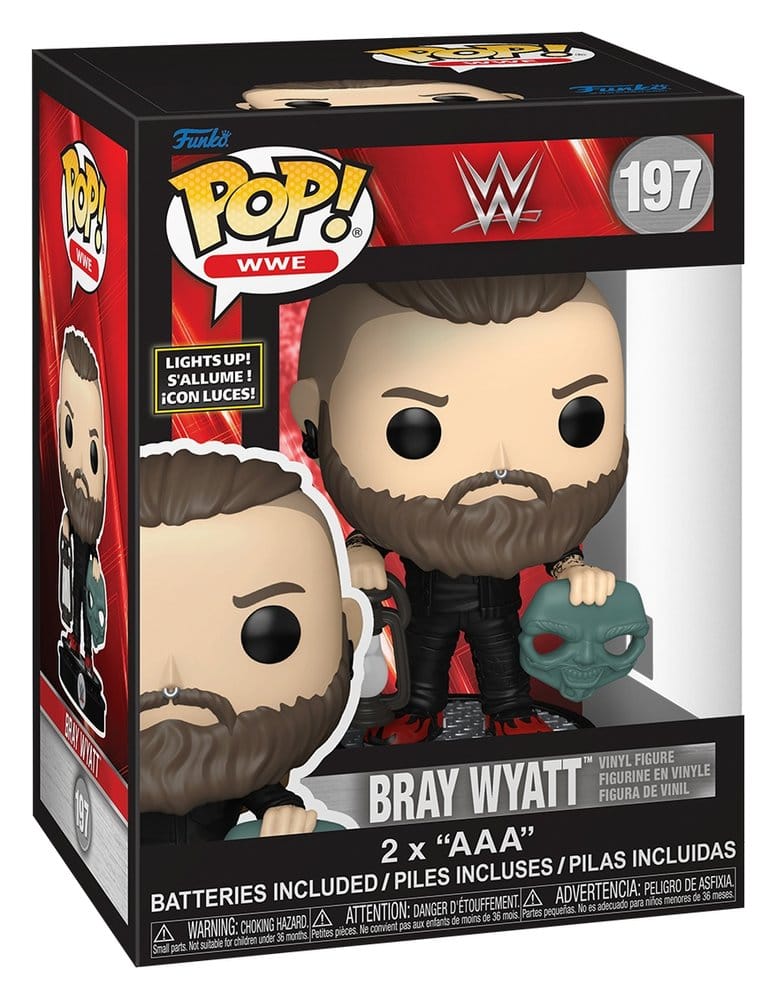 WWE POP! Vinyl Figur Light Up Bray Wyatt 11 cm