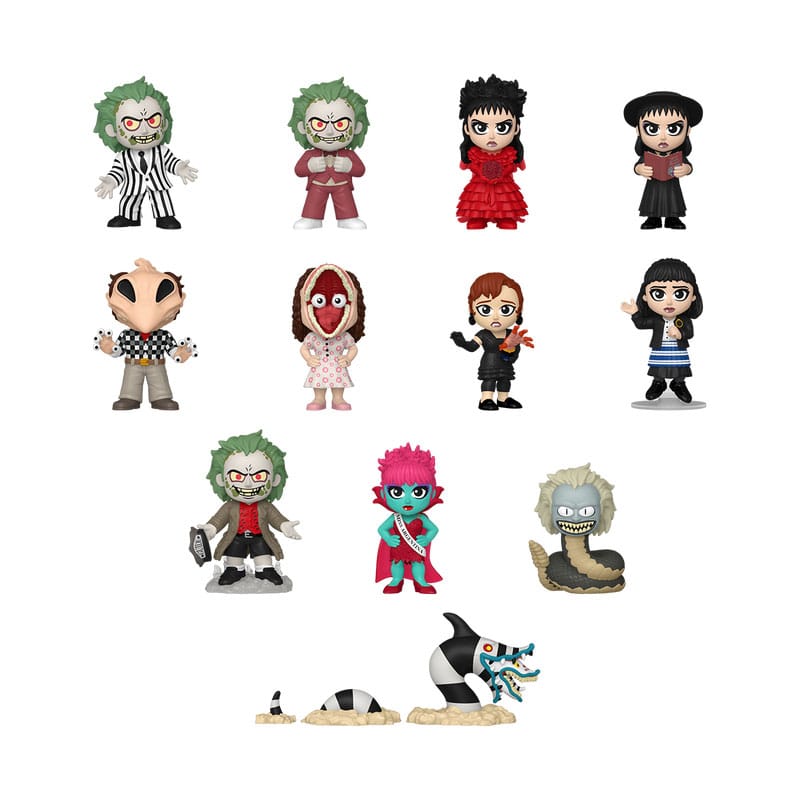 Beetlejuice Mystery Minis Minifiguren PDQ 5 cm Display (12)
