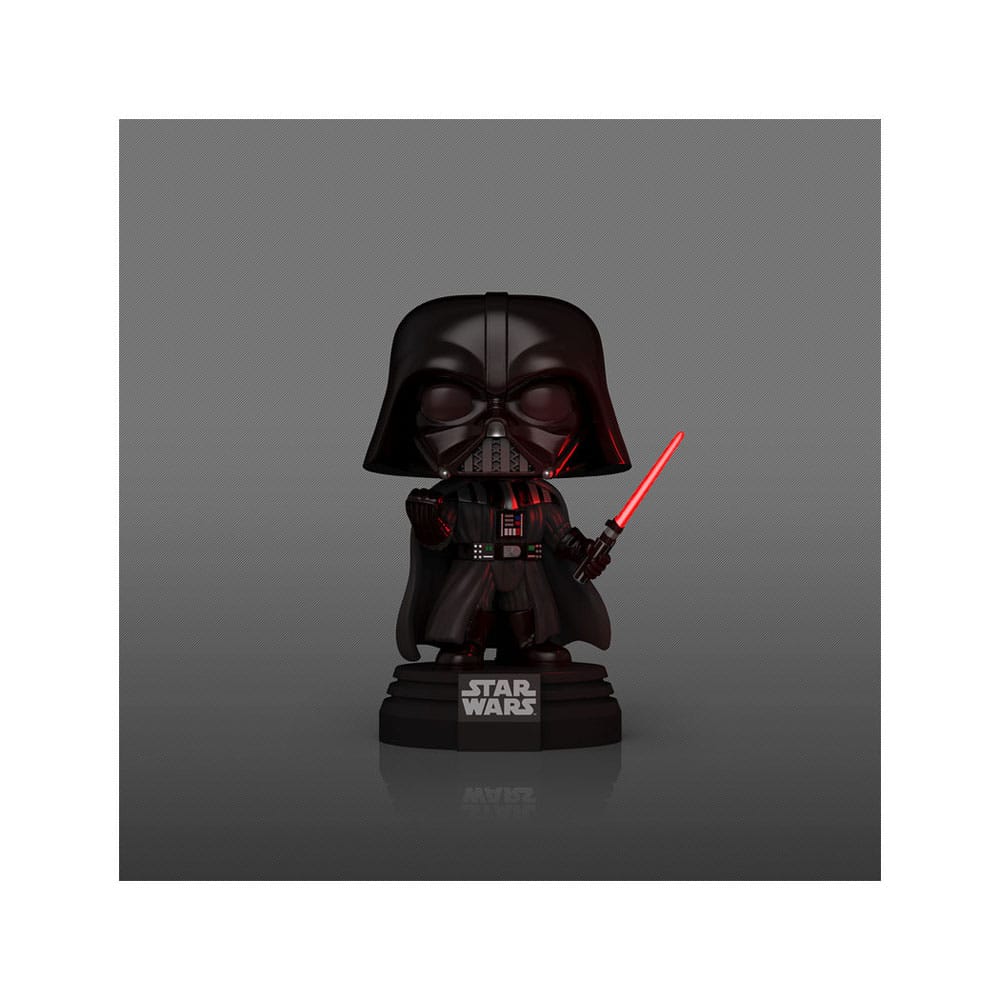 Star Wars Super Sized POP! Vinyl Figur Super Darth Vader(SFX) 12 cm
