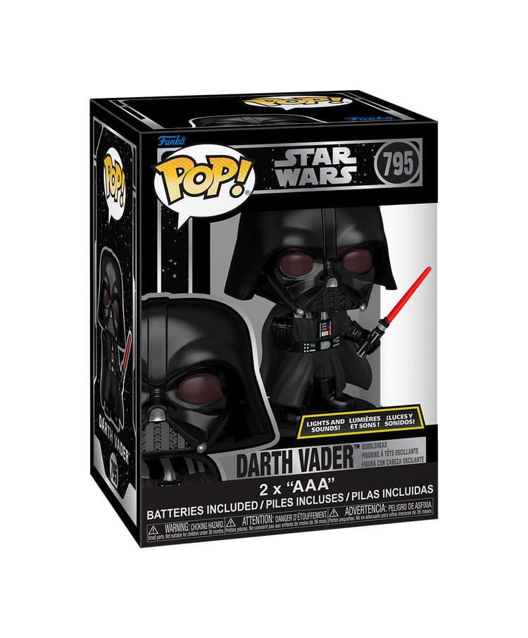 Star Wars Super Sized POP! Vinyl Figur Super Darth Vader(SFX) 15 cm