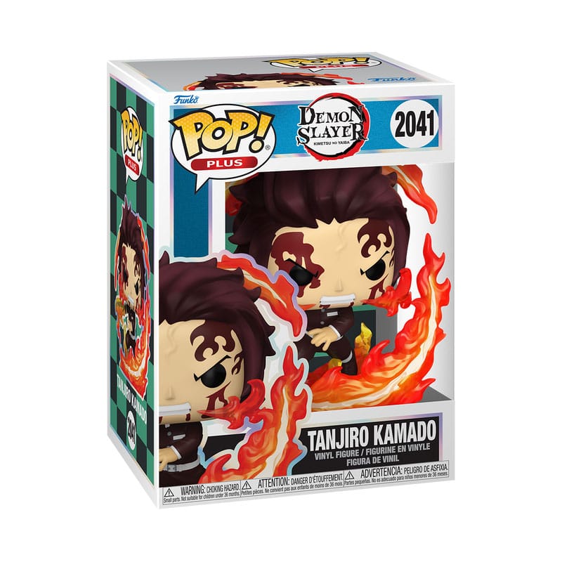 Demon Slayer: Kimetsu no Yaiba POP! Plus Vinyl Figur Tanjiro(Dancing Flash) 9 cm