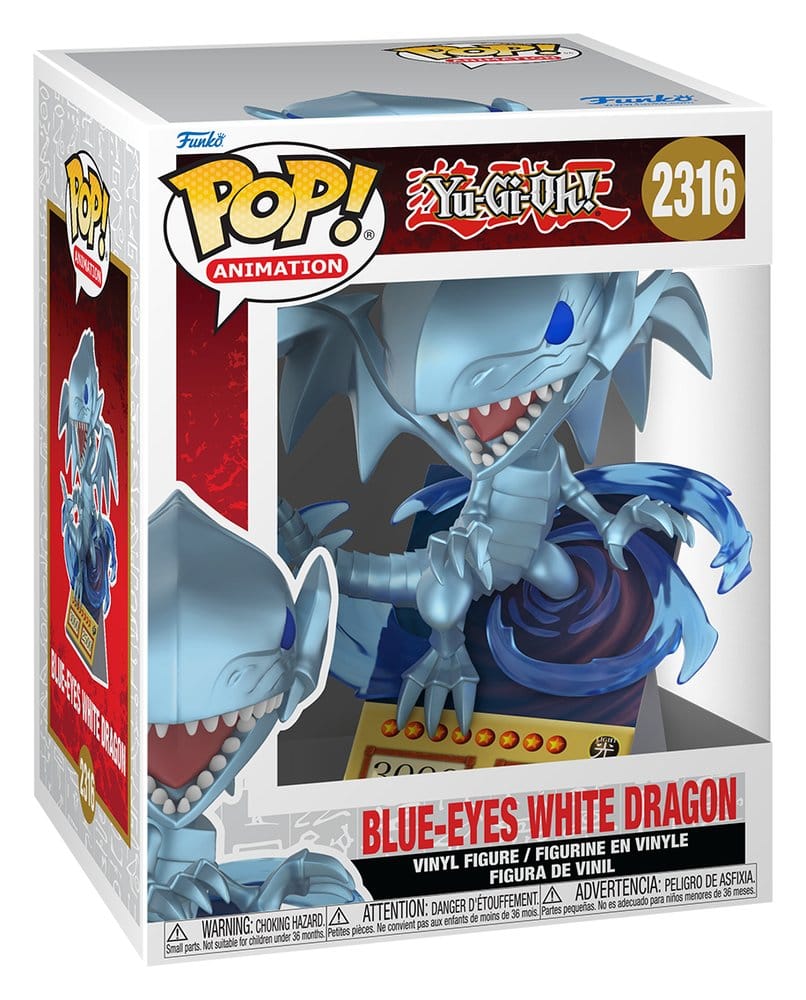 Yu-Gi-Oh! POP! Premium Vinyl Figur Blue Eyes Dragon 9 cm