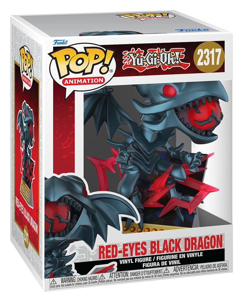 Yu-Gi-Oh! POP! Premium Vinyl Figur Red Eyes Dragon 9 cm