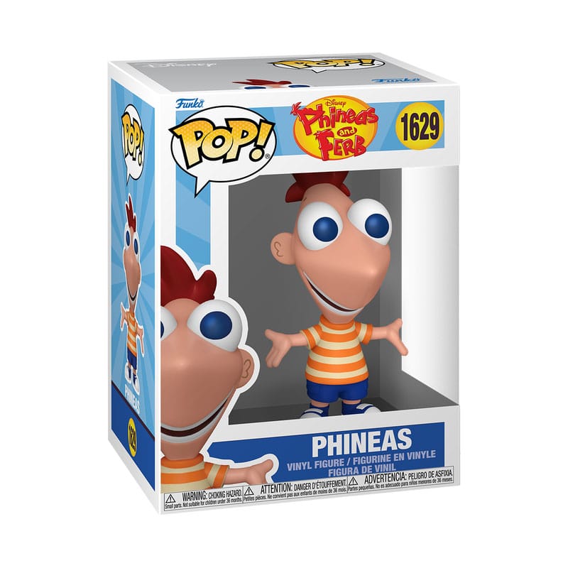 Phineas and Ferb POP! Disney Vinyl Figur Phineas 9 cm