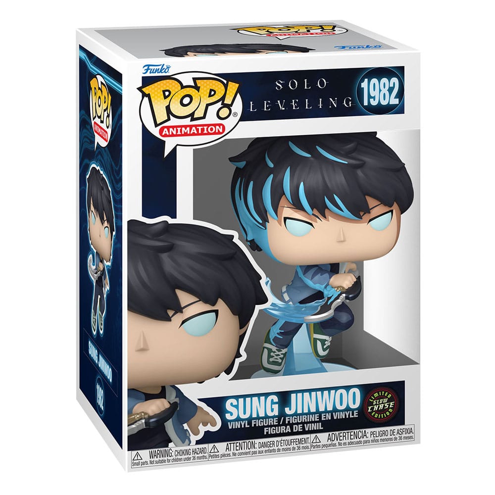 Solo Leveling POP! Animation Vinyl Figur Sung Jinwoo with Chase 9 cm Sortiment (6)
