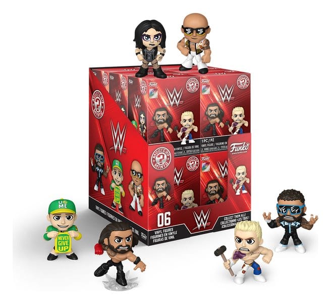 WWE Mystery Minis Minifiguren PDQ 5 cm Display (12)