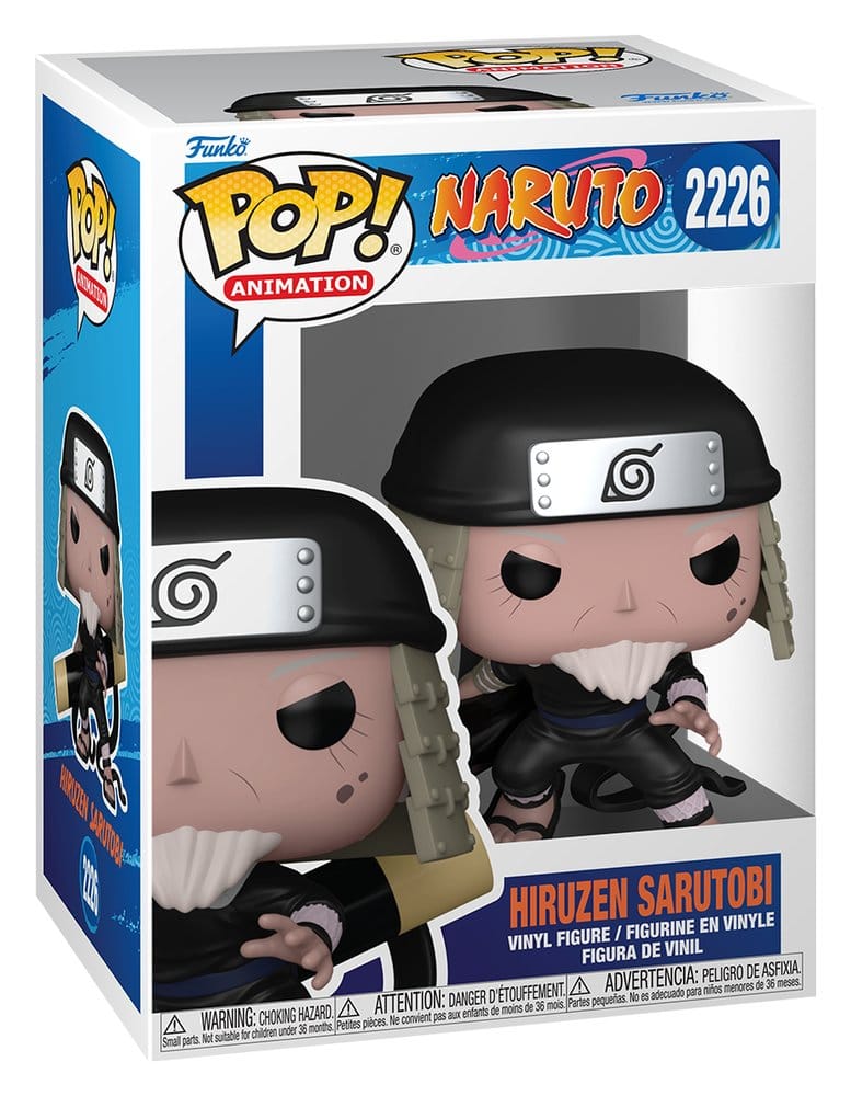 Naruto Classic POP! Animation Vinyl Figur Hiruzen 9 cm