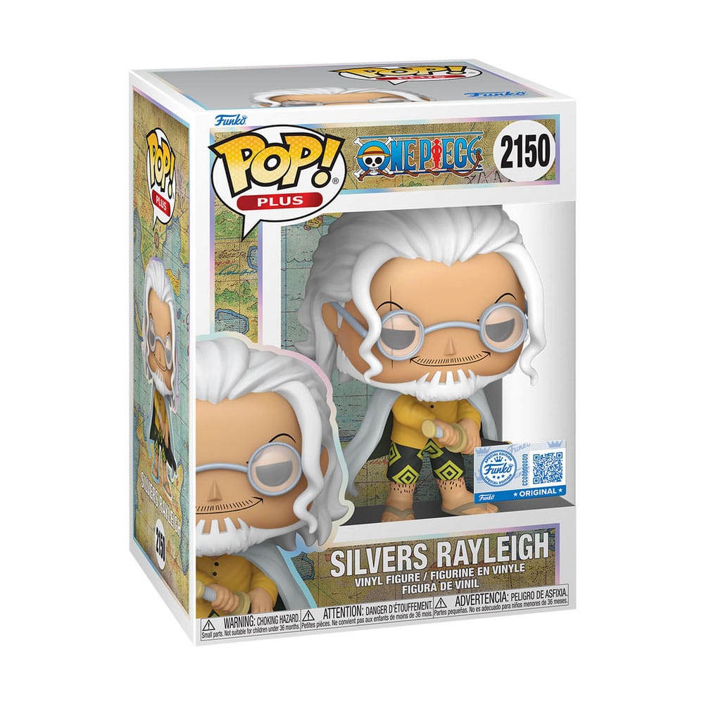 One Piece POP! Animation Vinyl Figuren Silvers Rayleigh with Chase Exclusive 9 cm Sortiment (6)