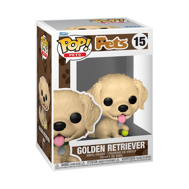 Funko-Legacy POP! Pets Vinyl Figur Golden Retriever 9 cm