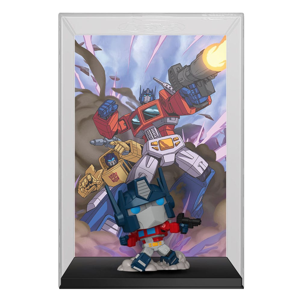 Transformers X MTG POP! Comic Covers Vinyl Figur Optimus Prime (Magic the Gathering) 9 cm