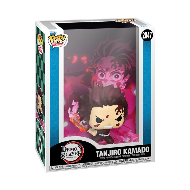 Demon Slayer: Kimetsu no Yaiba POP! Game Cover Vinyl Figur Tanjiro 9 cm
