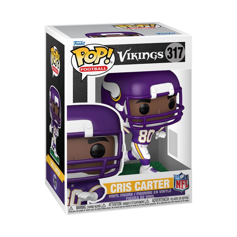 NFL: Legends POP! Sports Vinyl Figur Vikings - Cris Carter(Vikings) 9 cm