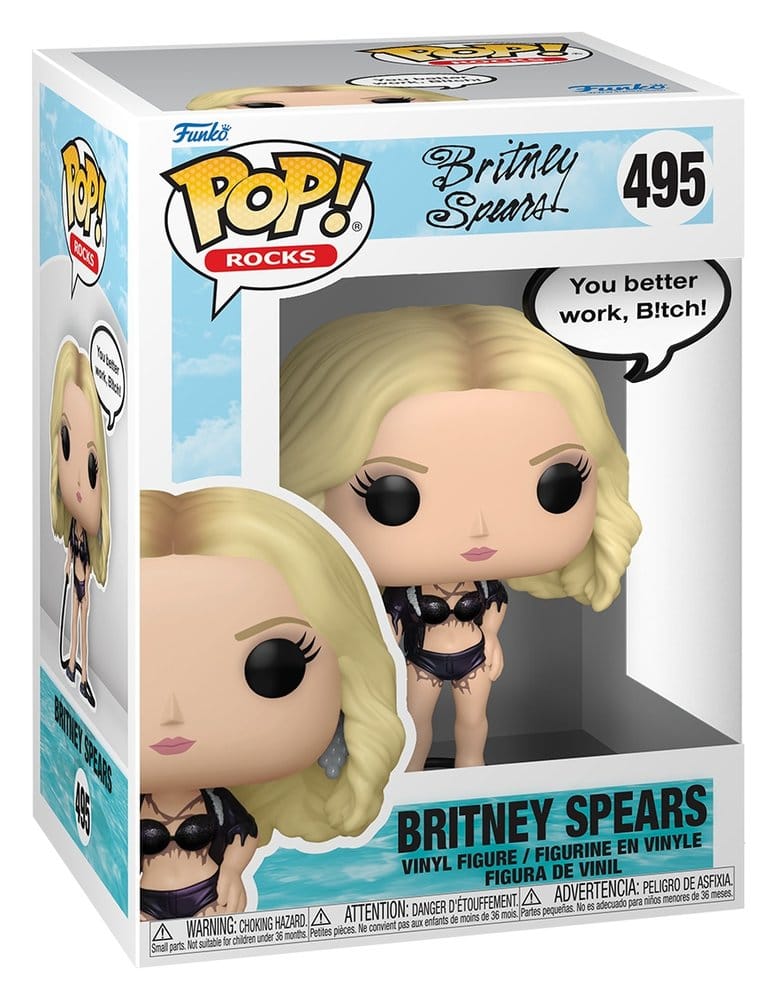 Britney Spears POP! Sayings Vinyl Figur You Better Work 9 cm