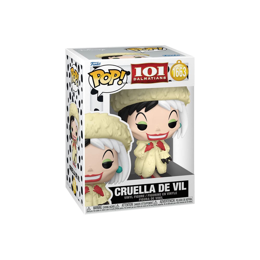 101 Dalmatiner POP! Vinyl Figuren Cruella De Vil with Chase 9 cm Sortiment (6)