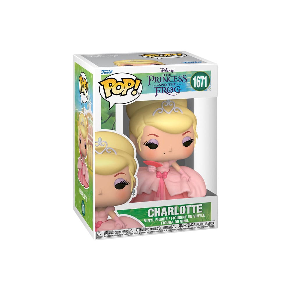 Küss den Frosch POP! Vinyl Figuren Charlotte w/Chase 9 cm Sortiment (6)