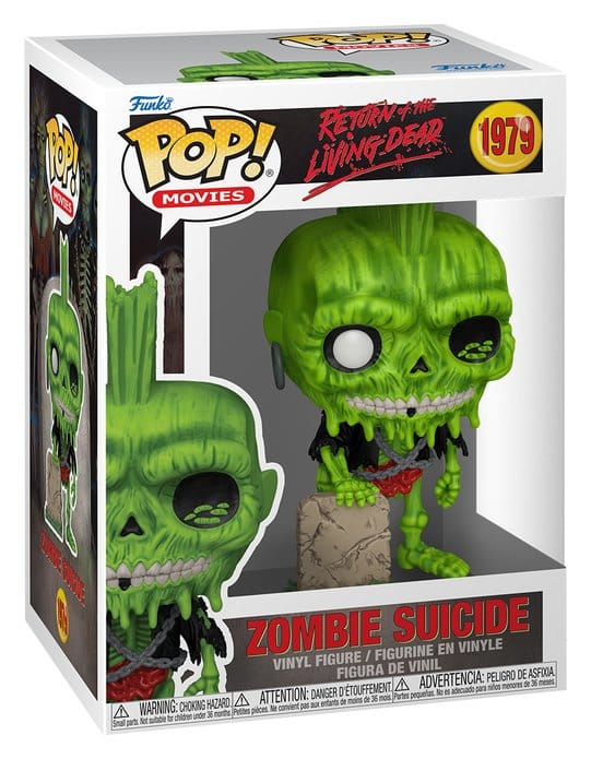 Verdammt, die Zombies kommen POP! Movies Vinyl Figur Zombie Suicide 9 cm