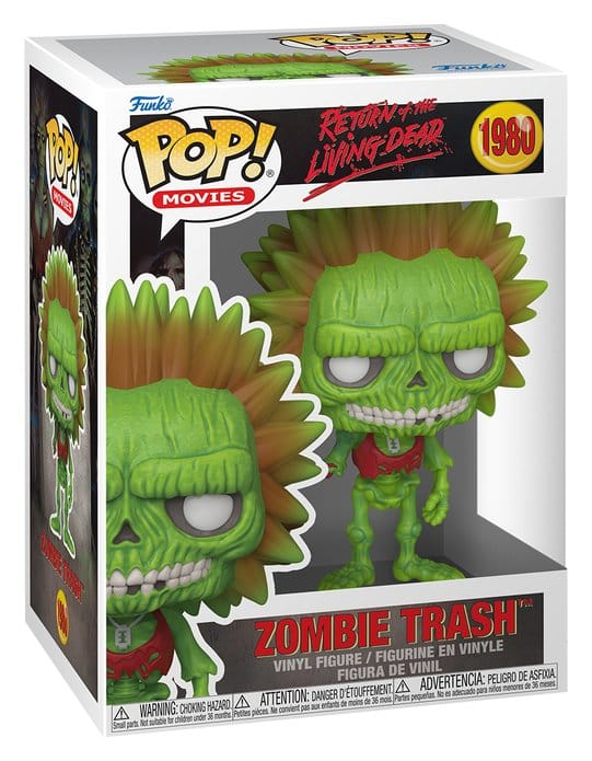 Verdammt, die Zombies kommen POP! Movies Vinyl Figur Zombie Trash 9 cm