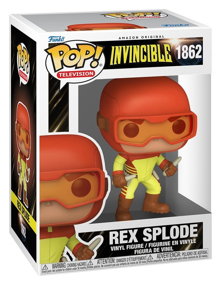 Invincible 2 POP! Vinyl Figuren Rex Splode with Chase 9 cm Sortiment (6)