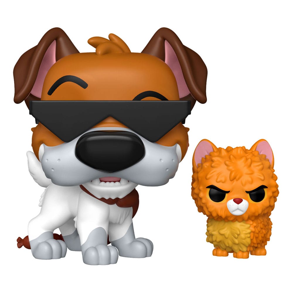 Oliver & Co. POP!&Buddy Movies Vinyl Figuren Dodger w/Oliver w/Chase 9 cm Sortiment (6)