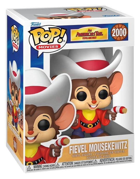 Feivel, der Mauswanderer im Wilden Westen POP Vinyl Figur Fievel Mousekewitz 9 cm
